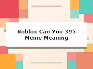 Understanding the Roblox 395 Meme in Avatar Design